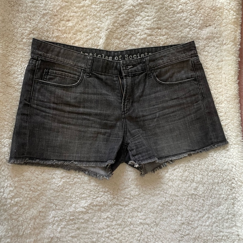 Articles of Society denim shorts
